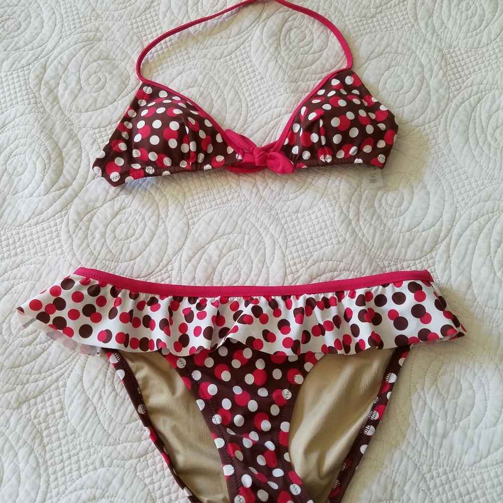 Victoria's Secret bikini, xs/s, red polka dot